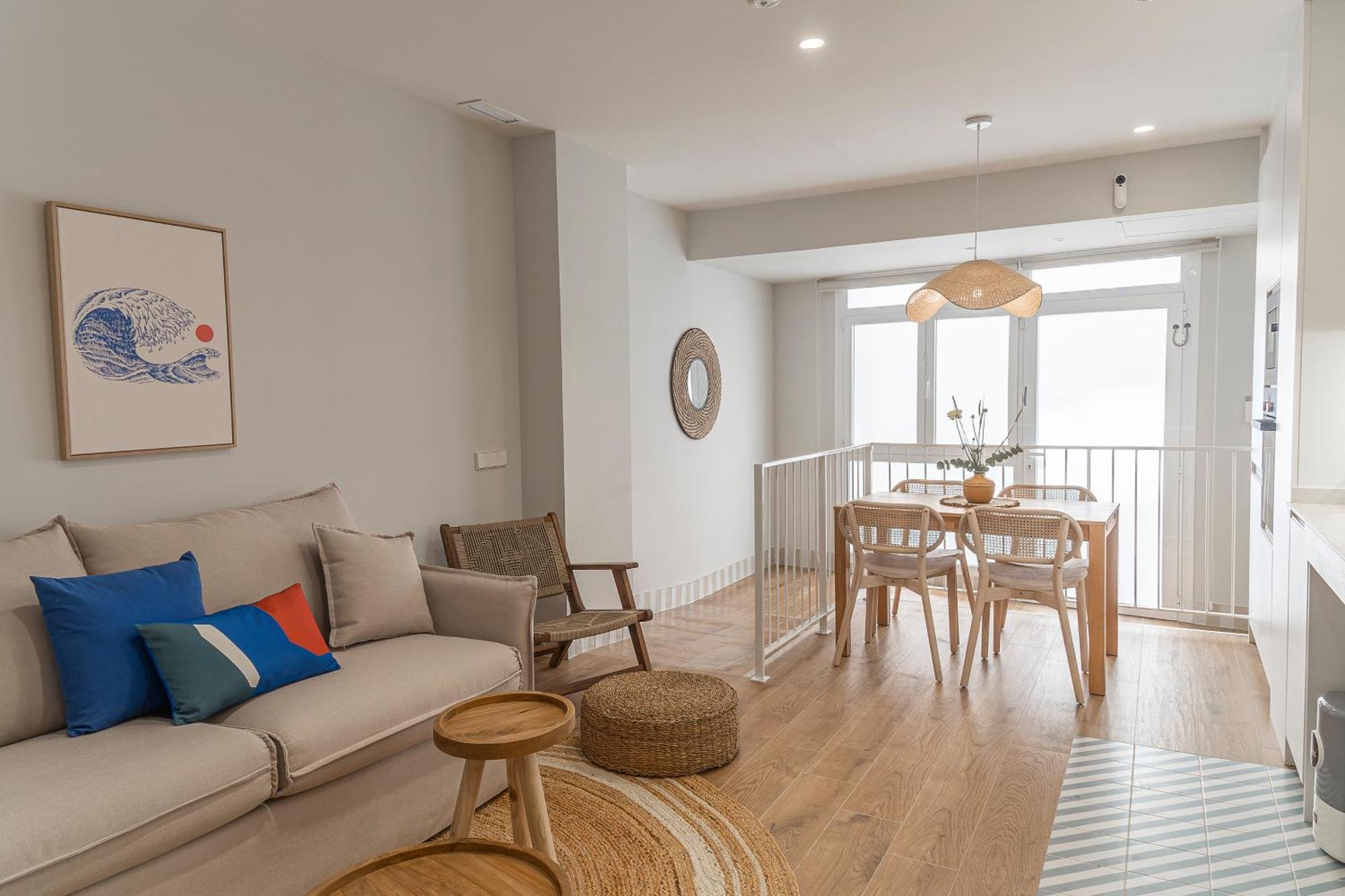 Malvarrosa Beach Stay! Valencia Bagian luar foto